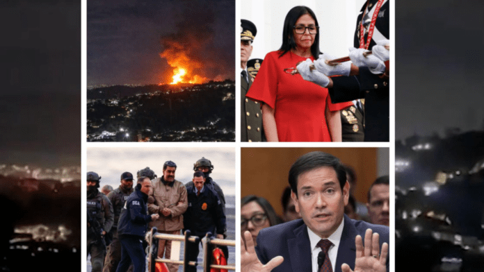 Hoy se cumple un mes de la intervención militar de EEUU en Venezuela