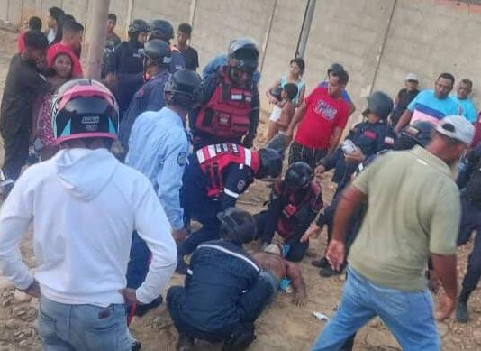 Coro| Deslizamiento de moto dejó a trabajador de Inparques lesionado