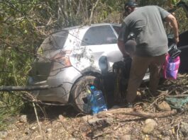 Municipio Piritu| Vuelco de vehículo dejó daños materiales