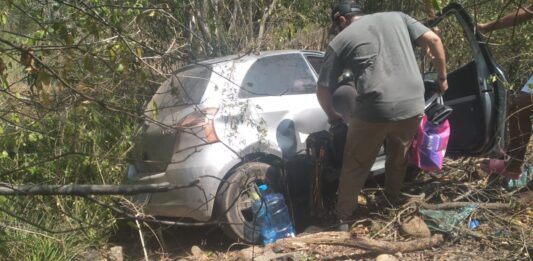 Municipio Piritu| Vuelco de vehículo dejó daños materiales