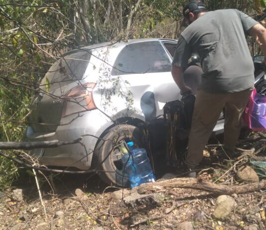 Municipio Piritu| Vuelco de vehículo dejó daños materiales