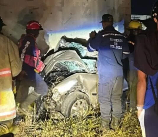 Miranda| Tres personas perdieron la vida en accidente vial