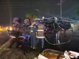 Carabobo| Colisión y vuelco de vehículo