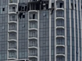 Alarma en Dubái tras ataque de Irán: dron impacta contra edificio Alarma en Dubái tras ataque de Irán: dron impacta contra edificio