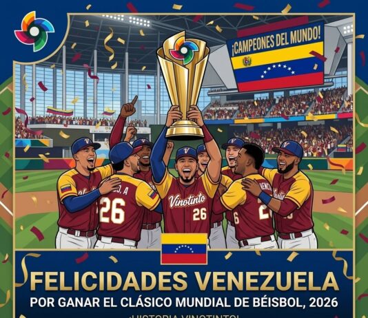 Así levantó Venezuela el trofeo de campeón del Clásico Mundial de Beisbol
