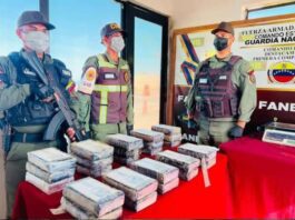 Municipio Silva| Incautan 26 panelas de cocaína