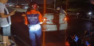 Municipio Carirubana| Colisión de vehículos con daños materiales