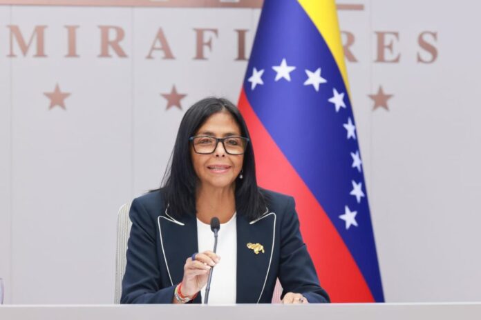 Delcy Rodríguez: Venezuela suma 19 trimestres de crecimiento consecutivo