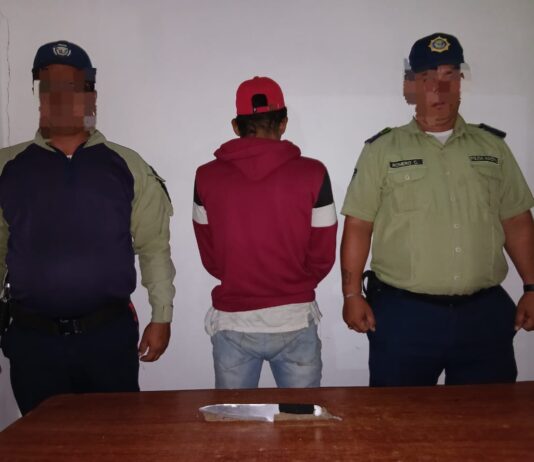 Coro| Detenido por hurto y resistencia a la autoridad
