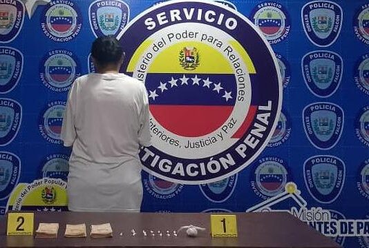 Municipio Colina| Cayó «La Magali» con droga