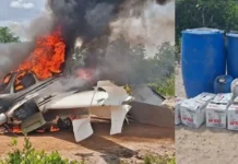 Amazonas | FANB inutiliza aeronave usada por narcotraficantes FANB inutiliza aeronave usada por narcotraficantes