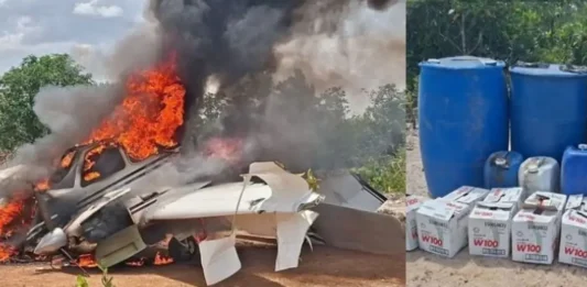 Amazonas | FANB inutiliza aeronave usada por narcotraficantes FANB inutiliza aeronave usada por narcotraficantes