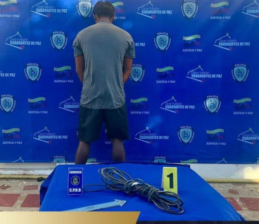 Los Rosales| Detenido por hurto de bajante