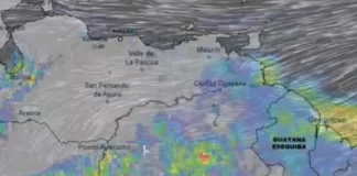 Inameh prevé lluvias con actividad eléctrica en estas regiones Inameh prevé lluvias con actividad eléctrica en estas regiones