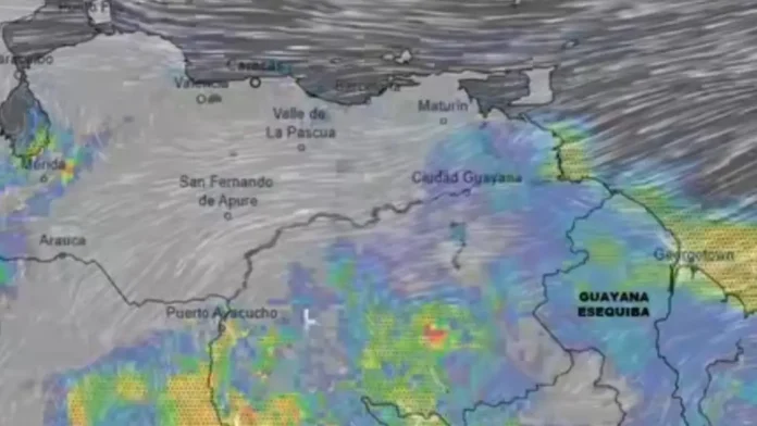 Inameh prevé lluvias con actividad eléctrica en estas regiones