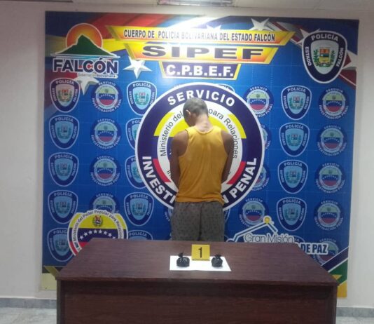 Coro| Detenido por tenencia de marihuana