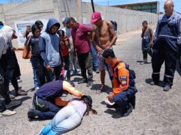 Punto Fijo| Mujer rodó de la moto en la Intercomunal Alí Primera