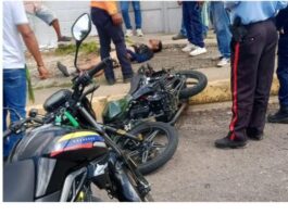 Municipio Piritu| Voluntario de PC rodó en la moto