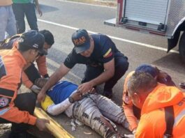 Punto Fijo| Motorizado ebrio deslizó en la avenida Rafael González