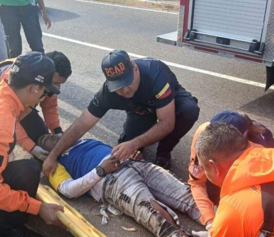 Punto Fijo| Motorizado ebrio deslizó en la avenida Rafael González