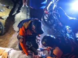 Municipio Colina| Motorizado deslizó y «frenó» con la cabeza