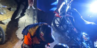 Municipio Colina| Motorizado deslizó y «frenó» con la cabeza