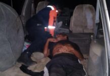 Coro| Así quedó motorizado tras deslizamiento de moto