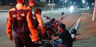 Punto Fijo| Motorizado pasó tremendo susto