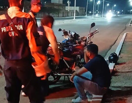 Punto Fijo| Motorizado pasó tremendo susto