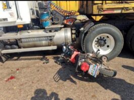 Mauroa| Motorizado se la vio «chiquita»