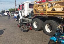 Mauroa| Vídeo| Motorizado se estrelló con una gandola