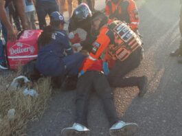 Punto Fijo| Repartidor de comidas sufrió accidente