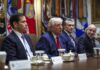 Trump bromea con competirle la Presidencia a Delcy Rodríguez Trump bromea con competirle la Presidencia a Delcy Rodríguez
