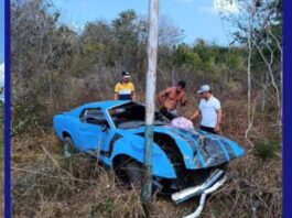 Municipio Piritu| Vuelco de vehículo dejó una mujer lesionada