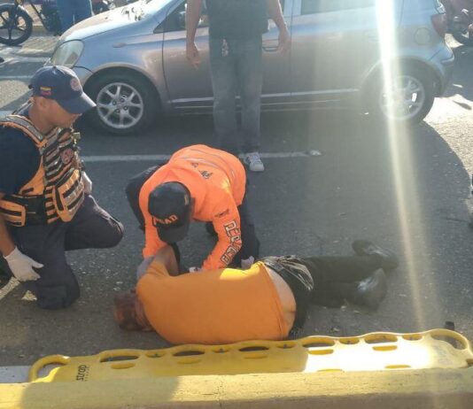 Punto Fijo| En estado grave de salud adulto mayor arrollado por un motorizado
