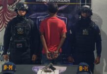 Coro| Detenido adolescente con un arma de fuego