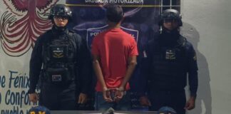 Coro| Detenido adolescente con un arma de fuego