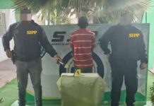 Coro| Amenazó a su pareja con un cuchillo y causó destrozos en la vivienda