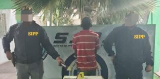 Coro| Amenazó a su pareja con un cuchillo y causó destrozos en la vivienda