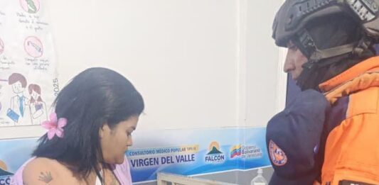 Los Taques| Pareja lesionada en derrape de moto