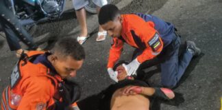 Municipio Colina| Así quedó motorizado tras deslizamiento de moto