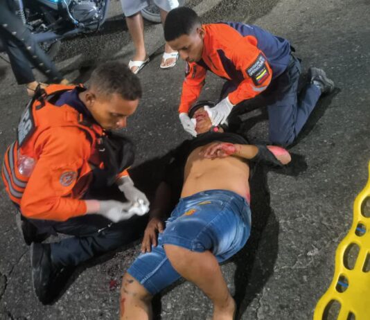 Municipio Colina| Así quedó motorizado tras deslizamiento de moto