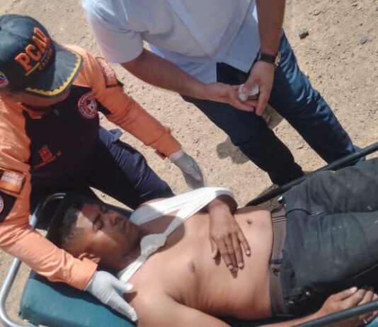 Municipio Urumaco| Dos lesionados por deslizamiento de moto