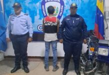 Tocópero| Joven con actitud agresiva quedó detenido