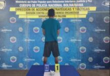 Punto Fijo| Detenido con droga