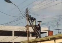 Anzoátegui| Electricista sobrevive a descarga de alta tensión