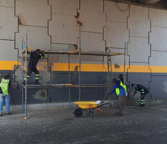 Avanza recuperación integral del elevado del Calles Sierra
