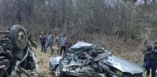 Anzoátegui| Colisión frontal deja un fallecido y un herido