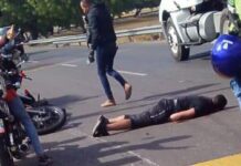 Punto Fijo| Funcionario Policial sufrió deslizamiento de moto