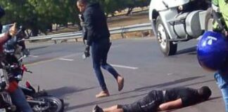 Punto Fijo| Funcionario Policial sufrió deslizamiento de moto